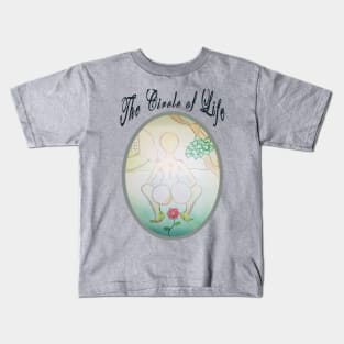 The Circle of life. Poo Becomes Flower. Kids T-Shirt